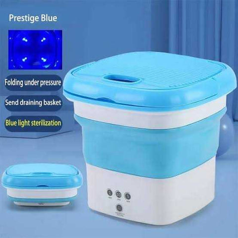 Foldable Mini Washing Machine | Travel + Baby Clothes Washer | Space Saving