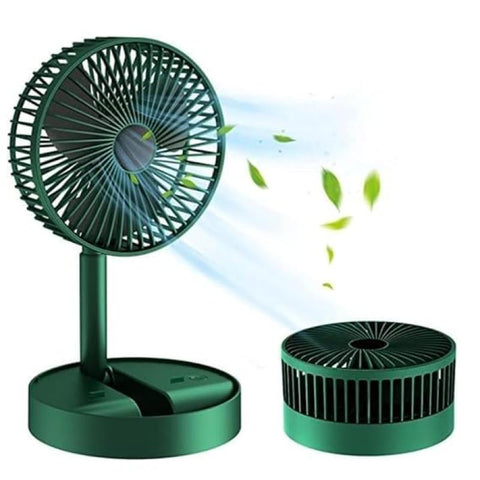 None Rechargable Portable Electric Mini Fan Foldable Telescopic Fan
